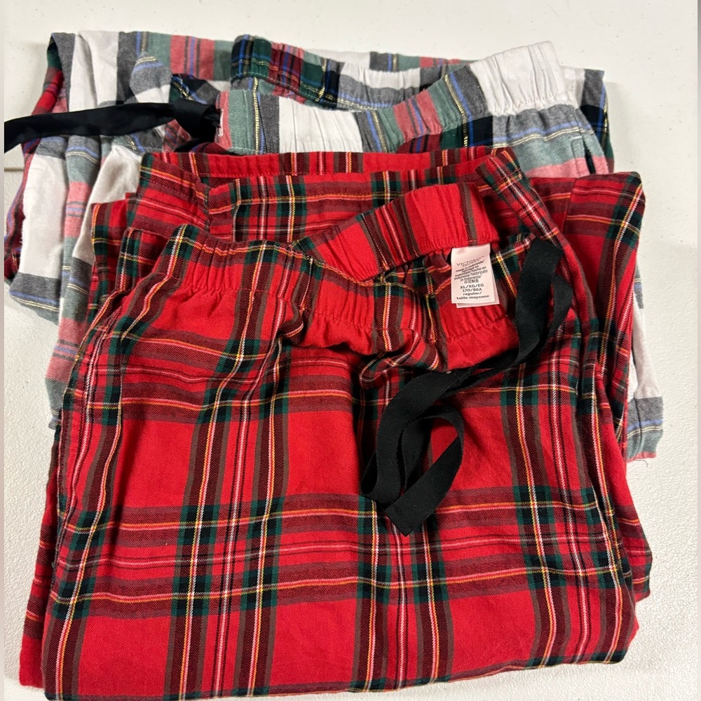 Victoria's Secret Red Plaid pajama